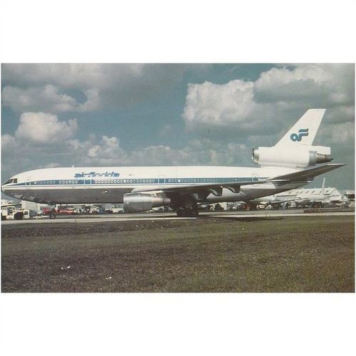 Varig Boeing B767 205 Aircraft Postcard (A15721)