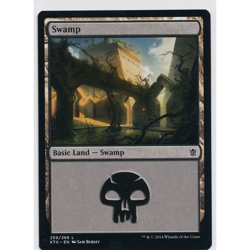 Magic the Gathering MTG Khans of Tarkir 259/269 Swamp