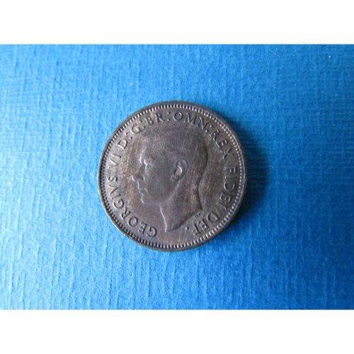 1951 GEORGE VI ONE FARTHING FREE POST. AW
