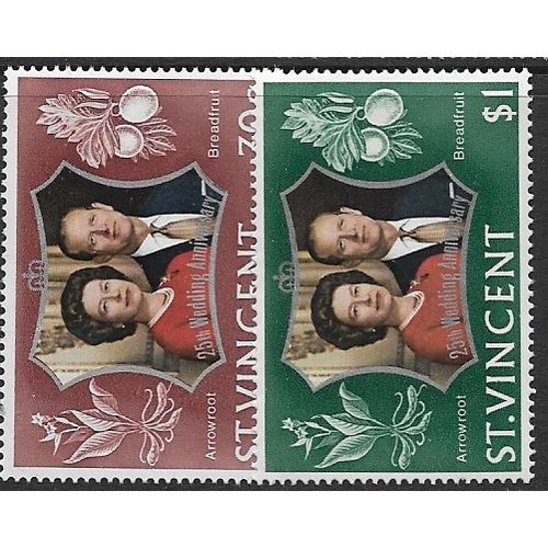 1972 SG 352/353 - MNH (**)