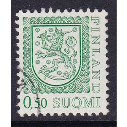 FINLAND 1975 NATIONAL ARMS 50p VALUE USED SG867