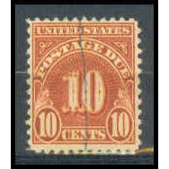 Used J84 10c Postage Due Fine WA1447