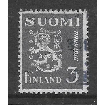 FINLAND 1930 LION 3M GREY SG 426 FINE USED