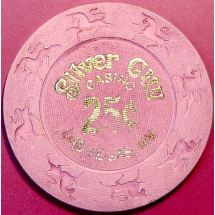 Silver City. 25¢ Casino Chip. Las Vegas, NV. W10a.