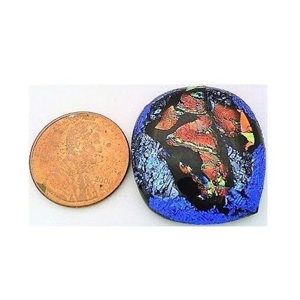 Craft Items Fused Glass Cabochons 116 qty Bulk Lot 2