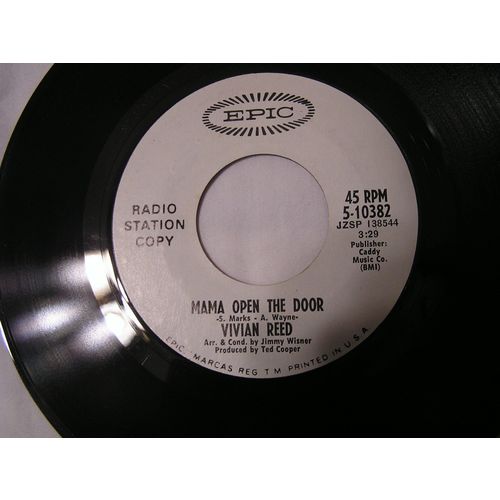 Vivian Reed Promo 45-MEDLEY:YOU'VE LOST THAT LOVIN' FEELIN'/MY SOUL AND INSPRIA