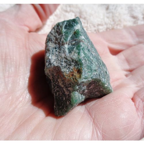 G Green Aventurine Raw Gemstone 1.5 Inch Energy Work Metaphysical