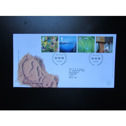 ROYAL MAIL - MILLENNIUM COLLECTION: PEOPLE AND PLACE FIRST DAY COVER