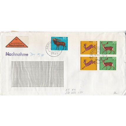 Berlin 1966 Child Welfare Deer Cover Gemmrigheim cancel VGC