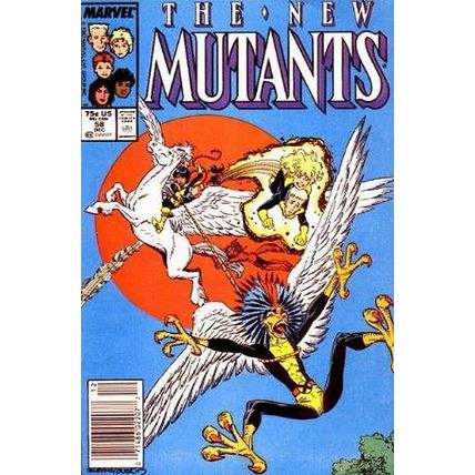 New Mutants (Vol 1) # 058 FN+ ORIG US COMICS