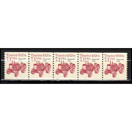 2127a 7.1c Tractor Very Fine MNH Dry Gum PNC 1/5 X0790