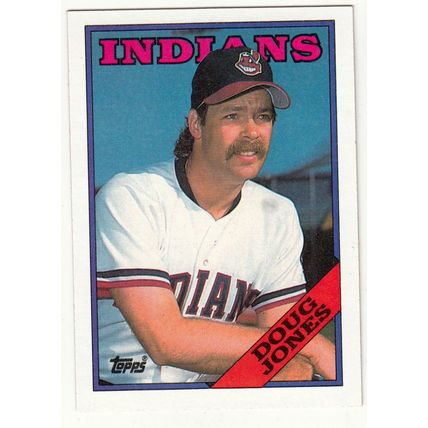 1988 Topps baseball rookie card 293 Doug Jones RC