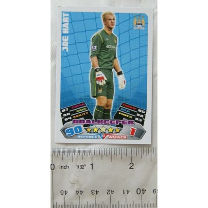 2011/12 Topps Match Attax Trading Card - Joe Hart, Manchester City