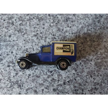 Matchbox Model A Ford Champion Spark Plugs 1979 Superfast