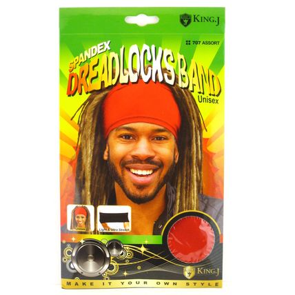 KING.J UNISEX SPANDEX DREADLOCKS BAND (707 & 708)