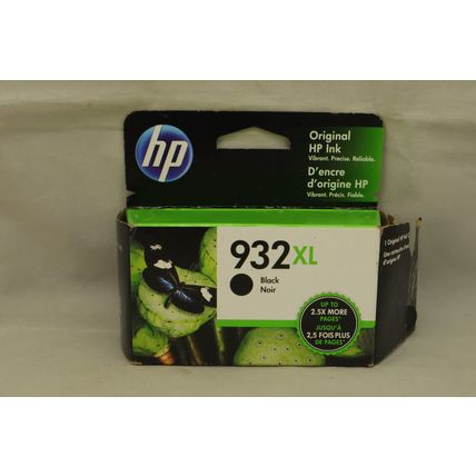 Genuine HP 932XL Black Printer Ink Cartridge Exp 11/2023