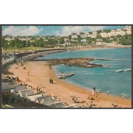 Abbey Sands, Torquay, Devon, 1968 - Constance Postcard