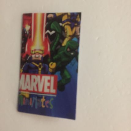 Marvel Minimates Mini 11x8 Mini Poster, Figure Guide & Mini Comic