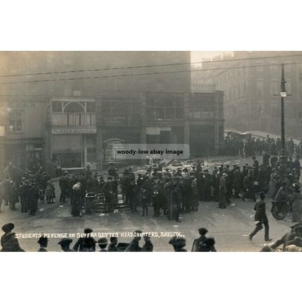 rp16139 - Students revenge on Suffragettes at Bristol - print 6x4