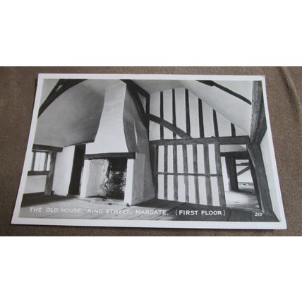 Real photo Postcard - Old House, King Street Margate - Kent