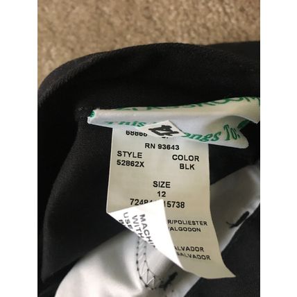 1pc Classroom Boys Black Shorts Pockets Casual School Uniform Size 12
