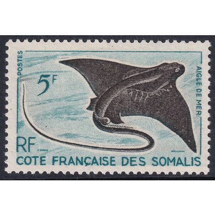 French Somali Coast 1958 SG 439 MM - Fauna/Fish (C-532 (28))