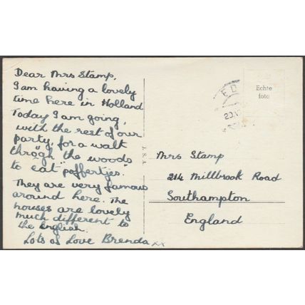 Rotonde, Arnhem, Gelderland, c.1950 - JSA Foto Briefkaart