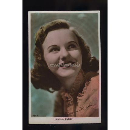 b0635 - Film Actress - Deanna Durbin - Art Photo No.141 A - postcard