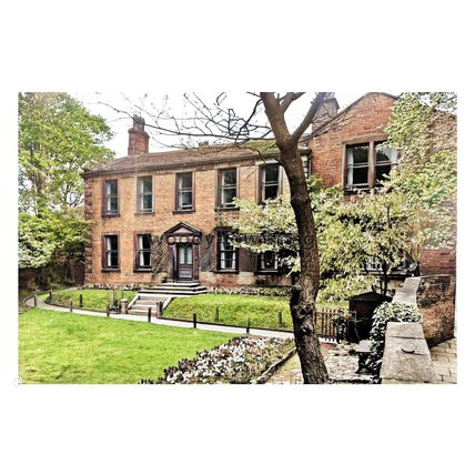 ptc8291 - Yorks' - Haworth Parsonage in 1956, (Now Bronte Museum) - print 6x4