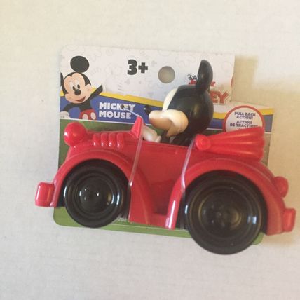 New Disney Mickey & Minnie Mouse Pull Back Action 3.5'' Cars