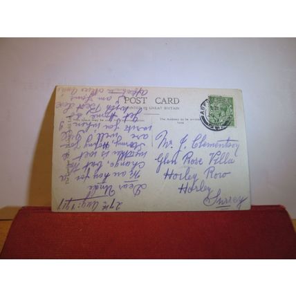 HAFOD ARMS HOTEL, DEVIL'S BRIDGE Aberystwyth used postcard Cambrian News, 1917 =