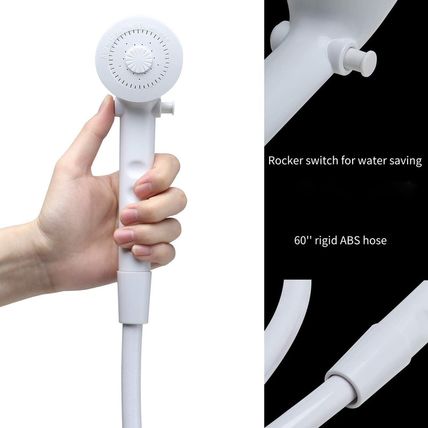 RV Shower Faucet W/Showerhead and Hose - Outdoor Non-Metallic Shower Parts On-Of