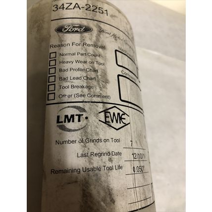 FORD/ LMT/ EWIE 2.056781GMOD,4THD-RH,Ford 34ZA-2251,XS4P-7F342,REGROUND,BN