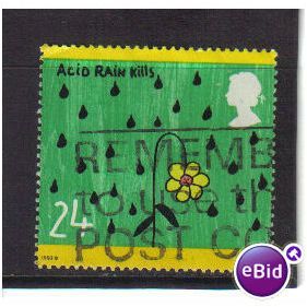 1992 GB ACID RAIN F/U SG1629