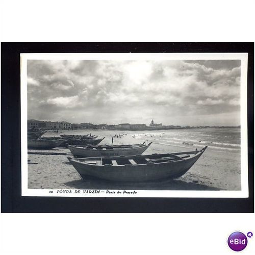 Portugal POVOA DE VARZIM Praia do Peacado Postcard by Passaporte (10)
