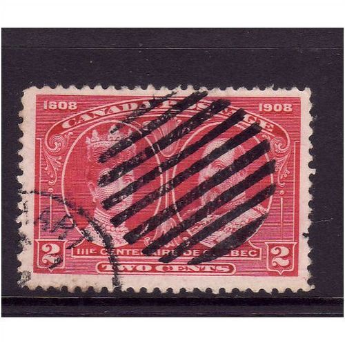 CANADA 1908 2c CARMINE SG 190 FINE USED #3