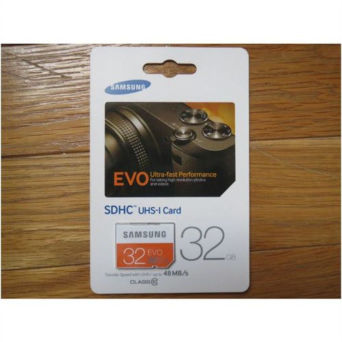 Samsung 32GB EVO Class 10 UHS-1 SDHC Speed 48MB/s MB-SP32D/AM