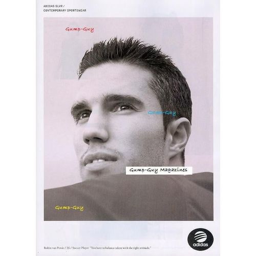 Print Ad 2010 Robin van Persie Soccer Football Futbol Dutch Great for Framing