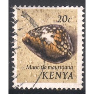 Kenya - 1971 - SG39 - 20c multi - Humpback Cowrie - used