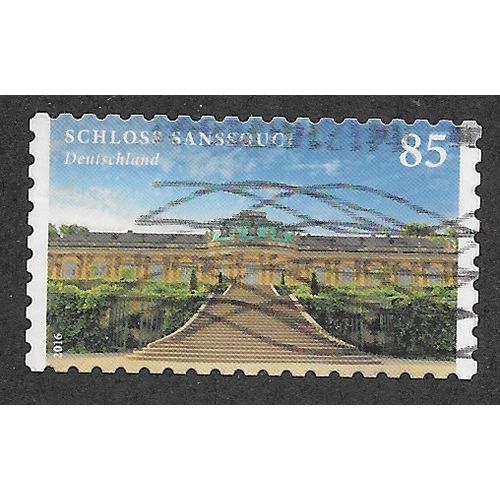 GER 2016 €0.85 (S/A) 'SCHLOSS SANSUSSI' FINE USED (EBID61-510)