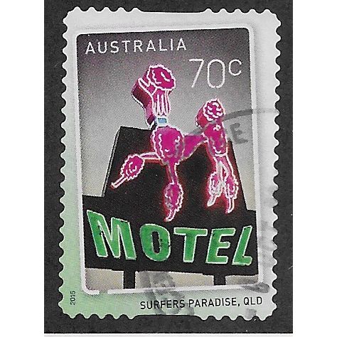 AUS 2015 70c (S/A) 'SIGN OF THE TIMES' FINE USED (EBID64-182)