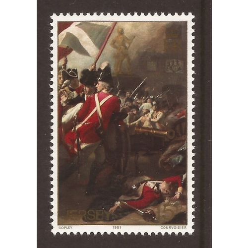 1981 Jersey, Battle of Jersey, NH Mint Stamp, SG 246