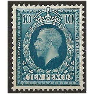 1934 SG448 10d Turquoise-Blue Photogravure Lightly Mounted Mint . .. .