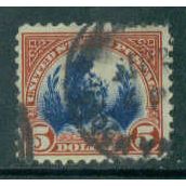Used 573 $5 Freedom Statue Fine T0059
