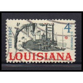 Used 1197 4c Louisiana Very Fine KA7476