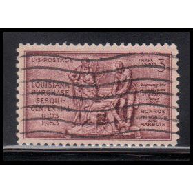 Used 1020 3c Louisiana Purchase Very Fine KA7898