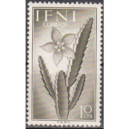 Ifni 1954 Michel 133 Neuf * Cote (2005) 0.10 Euro Plante Stapelia