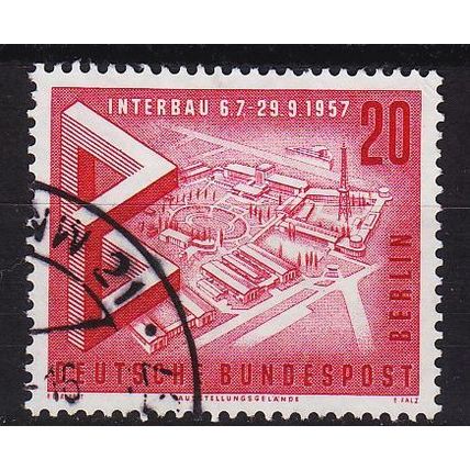GERMANY BERLIN [1957] MiNr 0161 ( O/used )