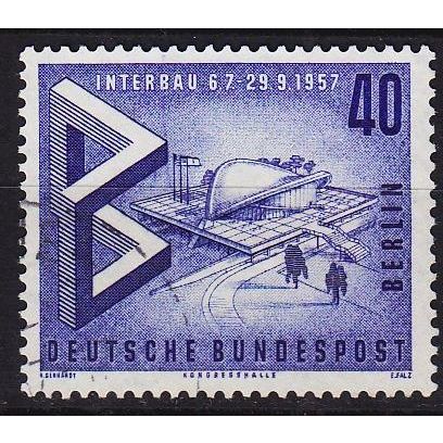 GERMANY BERLIN [1957] MiNr 0162 ( O/used )