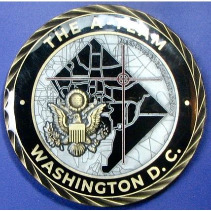 The Alvarados Group, Washington D.C. Challenge Coin. Souvenir. 2". 19b.